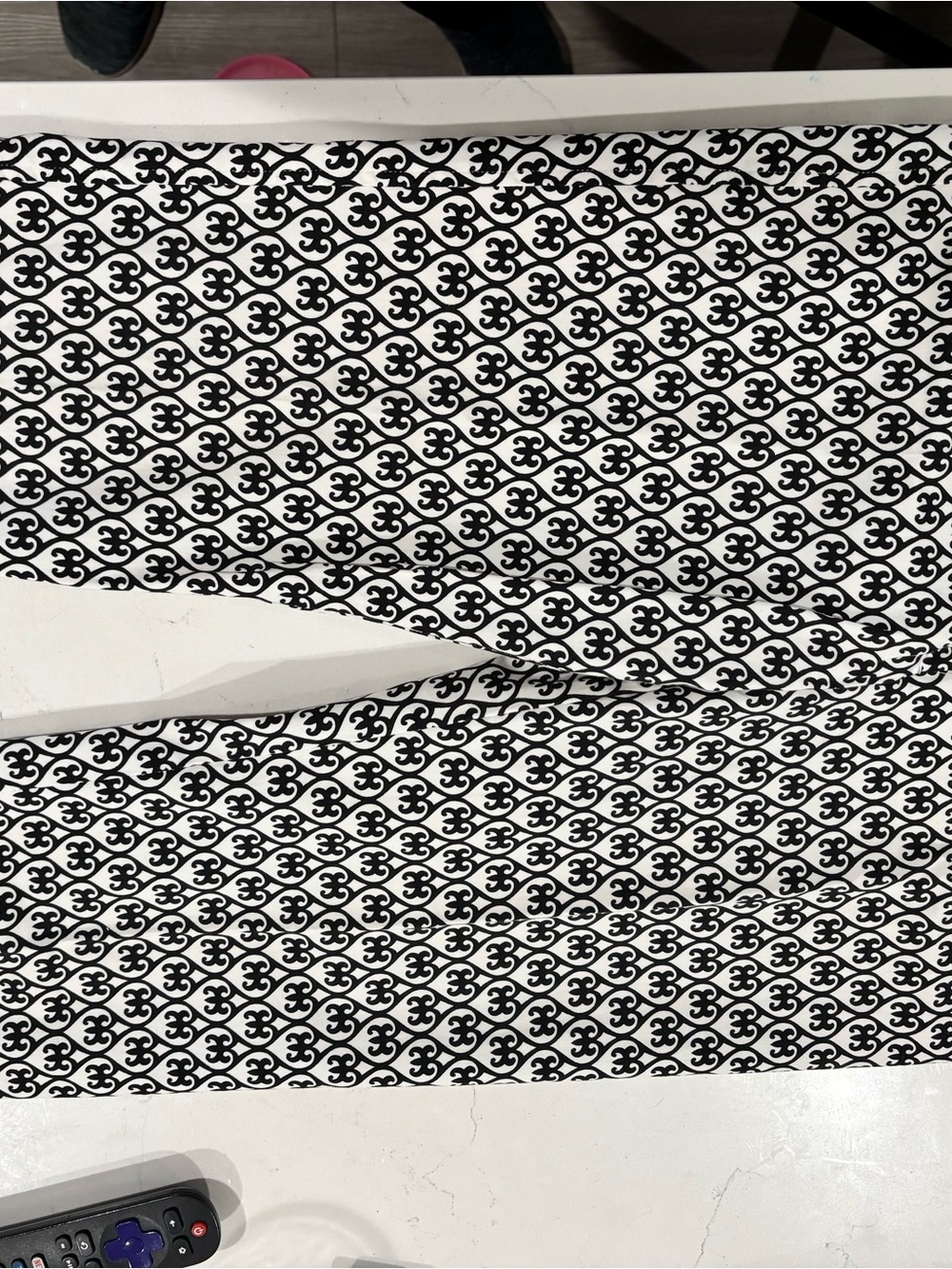 Charter Club Black & White Patterned Capris